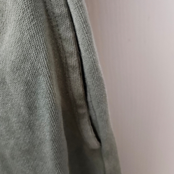 Offline By Aerie Olive Green Oversized Cut Out Dress with Cap Sleeves XL NEW - Picture 6 of 7